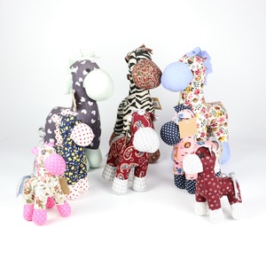 30cm - 51cm Unisex Toys & <b>Hobbies</b> Various Colors Cotton Floral Fabric <b>Horse</b> (Size L) Stuffed Animal Toys - Product Image 2