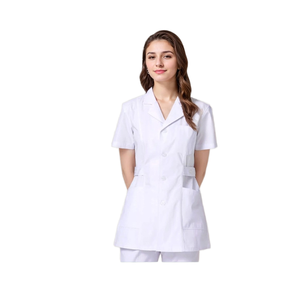 Ensembles d'uniformes multicolores avec design décontracté à manches courtes et col montant pour une utilisation toute la journée - Product Image 2