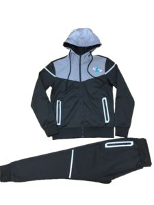 Conjunto Deportivo de Invierno para Hombre, Diseño Personalizado, Sudadera con Capucha, 100% Algodón, Tela Ligera, Logotipo Personalizado, Conjunto de 2 Piezas - Product Image 6