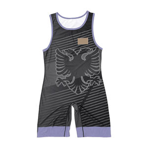 Singlet de Lucha de Alto Rendimiento, Diseño de Logotipo Personalizado, Colores y Tallas del Equipo Disponibles, Singlet de Lucha Ligero para Competición - Product Image 1