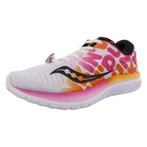 Zapatos Saucony Kinvara 10 para Mujer Color: Blanco/Rosa/Naranja 100% Auténticos - Product Image 1