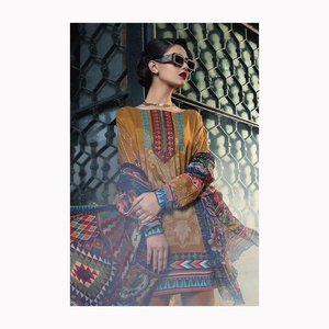 Vestido tribal étnico Vintage Kuchi, afgano/Pakistán Kuchi fiesta tradicional multicolor vestido última colección - Product Image 5