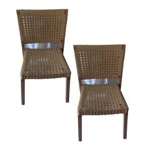 Eco-Friendly Material Modern <b>Rattan</b> <b>Chairs</b> With Wooden Frame <b>Rattan</b> <b>Dining</b> <b>Chair</b> Armless <b>Chair</b> Direct Factory - Product Image 3