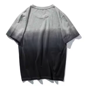 T-shirt décontracté pour homme, col rond, 100 % coton, 230 g, séchage rapide, écologique, coupe ample, design international, vente en gros - Product Image 1
