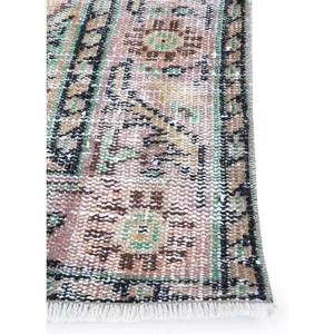 Alfombra de Lana Anudada a Mano de Gran Tamaño, Diseño de Medallón Rojo y Naranja, para Sala de Estar, Pasillo Rectangular, Modelo Pae-3221 - Product Image 4