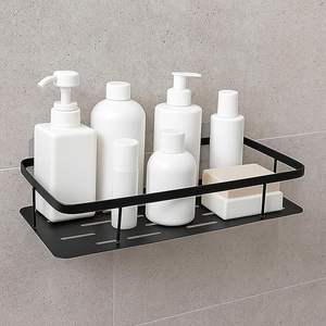 Multipurpose <b>Wall</b> Mounted Storage <b>Racks</b> Space Saving Bathroom Shelves for Kitchen Home Office Accessories glass <b>spice</b> <b>rack</b> - Product Image 1