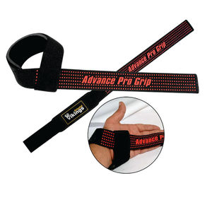 Sangles de levage en coton dynamophilie personnalisées de haute qualité avec rembourrage et impression en silicone pour une adhérence extrême - Product Image 1