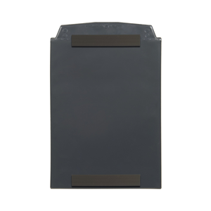 Portadocumenti con tasche magnetiche, DIN A5 verticale, grigio scuro, 2 strisce magnetiche, 10 pz. / confezione.- SD2M/5210-06 - Product Image 2