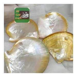 จานหอยมุกขัดเงาธรรมชาติสำหรับทำขนมและของตกแต่งแผ่นมุกเป็นมิตรต่อสิ่งแวดล้อมลดกระหน่ำ - Product Image 4