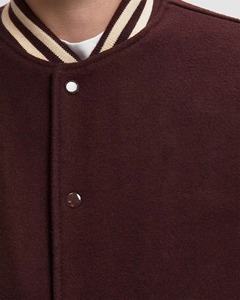 Vestes de baseball varsity en gros personnalisées pour hommes, option de logo brodé sur le devant, respirantes, streetwear d'hiver - Product Image 4