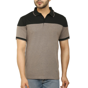 Polo pour homme fabriqué en usine certifiée, tissu écologique, design personnalisé, vêtements de qualité export - Product Image 1