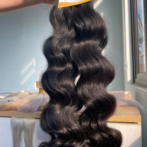 Minh Khang Premium Hair Vietnam ofrece el mejor precio 100% extensiones de cabello humano crudo hueso recto grado virgen Remy Piel de lujo - Product Image 1