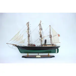 BELGICA WOODEN MODELS SHIP / BELGIUM TALL SHIPS / QUALITY HANDMADE CRAFTS FOR DECORATION