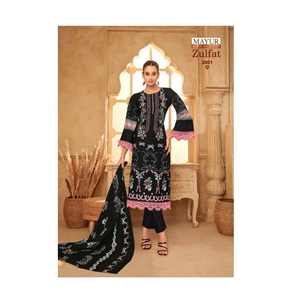 Nhất Bán Cotton Với Nặng Thêu Làm Việc Pakistan Dưới Mặc Phù Hợp Với Cho Cô Gái Có Sẵn Cho Bán Từ Ấn Độ - Product Image 1