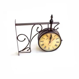 H.M.A Thủ Công Mỹ Nghệ Hải Lý Brass Vòng Đồng Hồ Treo Tường Cổ Điển Hàng Hải Thạch Anh Với Đường Phố Cũ Thiết Kế Thiết Kế Cho Nhà Văn Phòng - Product Image 1