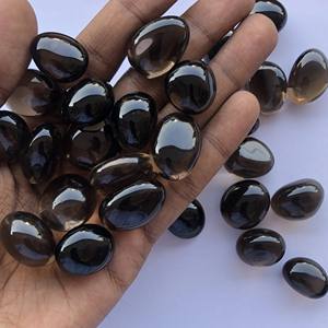 10mm 20mm pierre de Quartz fumé naturel lisse poli non percé pépites de pierres précieuses au meilleur prix de gros bricolage nouvelles offres spéciales - Product Image 3