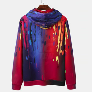 Sudaderas con Capucha de Poliéster de Alta Calidad para Hombre, Sublimadas, con Tela Transpirable y Estilo de Manga Larga - Product Image 2