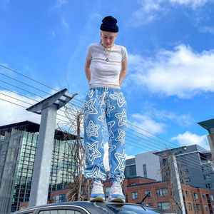 Derniers pantalons de survêtement pour hommes en coton 100% à taille mi-haute, couleur lavée, logo personnalisé imprimé en gros - Product Image 6