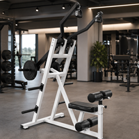 Machine à tirer les lombaires indépendante PowerX à charge libre pour l'entraînement musculaire du dos