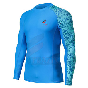 Rashguard à manches longues pour homme - Nouveau design respirant, séchage rapide, écologique, vêtements de fitness, service OEM - Product Image 1