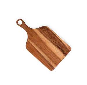 Planche à fromage en bois naturel avec poignée Planche à découper Rectangle Planche à découper Vaisselle Plateau Ustensiles de cuisine Restaurant - Product Image 2