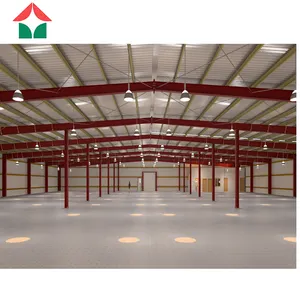 Structures Lightweight And Cost-Effective Prefabricated Steel Structures Commercial Warehouse / Steel Metal Buildings Sheds Construction