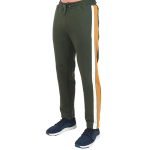 Trajes atléticos informales de 2 piezas para hombre, chaqueta para correr con cremallera completa, pantalones de manga larga, estampado de patrón sólido, ejercicio deportivo de invierno - Product Image 4