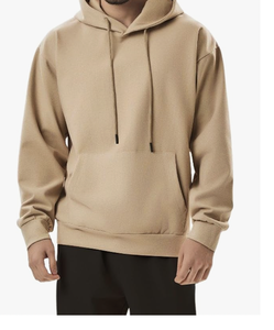 Sweat-shirt à capuche en molleton pour homme, poids lourd, logo personnalisé, surdimensionné, nouvelle arrivée, vente en gros, Bangladesh, épaules tombantes - Product Image 5