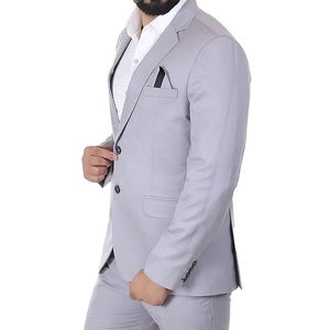 Nouveau Hommes Solide Couleur Loisirs & Affaires Robe Blazers Veste Respirant Costume De Mariage Manteau Avec Bouton Fly Pantalon 3 Pcs Ensemble - Product Image 5