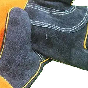 ถุงมือเชื่อมหนังวัวทนความร้อนสำหรับงานอุตสาหกรรม ป้องกันการบาด ระดับ A ทุกขนาด สำหรับผู้ชายและผู้หญิง - Product Image 3