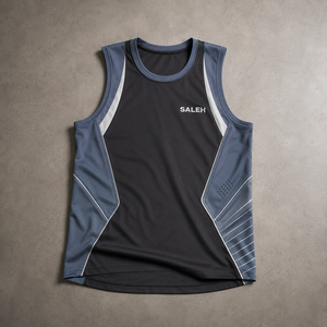 Camiseta sin Mangas Personalizada para Hombre, 100% Algodón, Transpirable, para Gimnasio, Fitness, Entrenamiento, Ropa Deportiva al por Mayor - Product Image 5