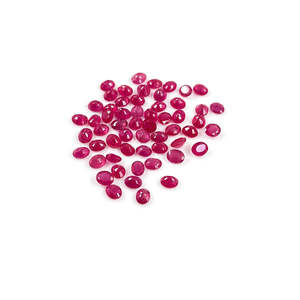 Rubis naturels de Bangkok, ovales calibrés 3x4mm 4x5mm, qualité supérieure, pierre précieuse en cristal, taille brillant, personnalisable, traité thermiquement, en vrac - Product Image 4