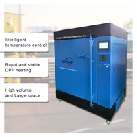 Four de régénération thermique intelligent pour FAP, four de nettoyage haute température SCR DOC DPF pour camions poids lourds