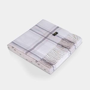 Plaid 100% cachemire de Mongolie 130*170cm, teinte naturelle - Product Image 3