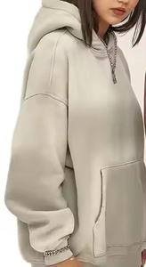 Sudadera con capucha para mujer, ropa de calle, 70% algodón, 30% poliéster, manga larga, estampado, jersey para mujer, Top corto de lana, sudaderas con capucha unisex - Product Image 2