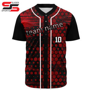 Nouveau design d'uniforme de baseball à fines rayures personnalisé maillot de baseball avec logo personnalisé maillot de baseball personnalisé pour hommes - Product Image 1