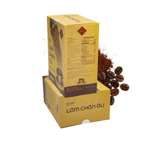 Poudre de café de haute qualité OEM Service personnalisé à utiliser avec de l'eau bouillante Facile à utiliser Emballage en boîte Usine du Vietnam - Product Image 3