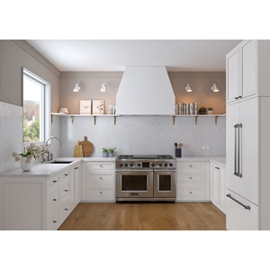 Custom Kitchen & Bathroom Vanity <b>Tops</b> Calacatta Quartz Stone Countertops Prefab Cut Carrara Calacata for Hotel Projects - Product Image 2