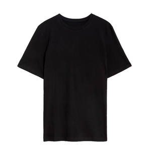 เสื้อยืดแขนสั้นผ้าฝ้ายริงสปันสำหรับผู้ใหญ่แบบเรียบ - Product Image 2