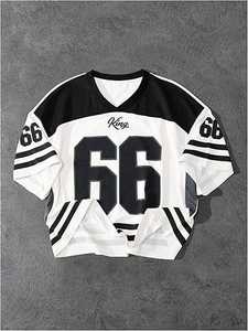 Maillot de football en polyester avec tissu anti-humidité, adapté aux vêtements de sport en plein air. - Product Image 6