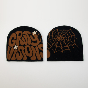 Gorro de punto popular, cálido, suave y acogedor, forrado de lana, ajustable, elegante, para exteriores, para clima frío - Product Image 4