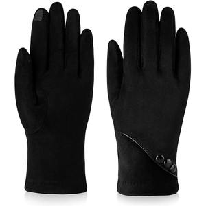 ชุดอเมริกันฟุตบอล ถุงมือแจ็คการ์ดอุ่นสำหรับฤดูหนาว ซับในนุ่ม ทนทาน ใช้งานหน้าจอสัมผัสได้ เหมาะสำหรับกิจกรรมกลางแจ้งและใช้ในชีวิตประจำวัน - Product Image 4