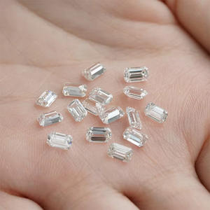 Material Profesional para Producción de Anillos, Diamante Suelto Cultivado en Laboratorio, Esmeralda de 0.5 CT - Product Image 1
