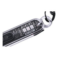 NEXTORCH Senter LED Mini 700 Lumens Cahaya Putih Isi Ulang dengan Gantungan Kunci Kabel USB untuk Penggunaan Darurat & Berkemah di Luar Ruangan