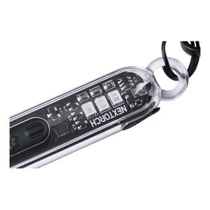 NEXTORCH Mini linterna LED de 700 lúmenes con llavero y cable USB - Product Image 3