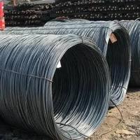 Fil de fer laminé à chaud à faible teneur en carbone (MS) en bobine ASTM 5,5 mm 6,5 mm pour le tréfilage, la fabrication de cordes et de clous (matière première)