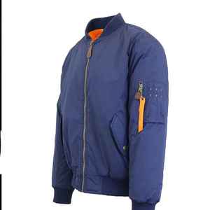 Chaqueta Bomber Personalizada para Hombre, Talla Grande, Abrigo de Invierno con Revestimiento, Ropa de Calle Informal de Gran Tamaño - Product Image 4