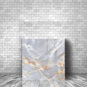 Baldosas de porcelana gris modernas 800x800mm Función de ladrillo refractario 9mm de espesor - Product Image 2