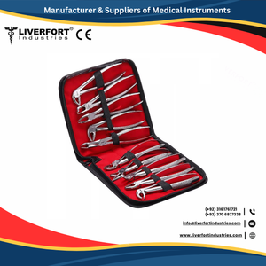 Juego Manual más vendido, Kit de instrumentos periodontales, implantes dentales, ortodoncia quirúrgica, 33 Uds., acero inoxidable alemán - Product Image 3