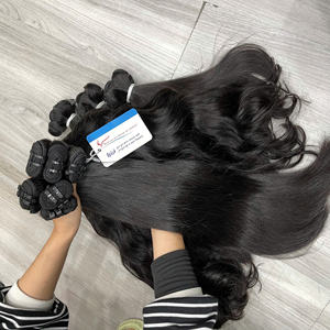 Gran Stock de Cabello Liso Natural 2026, Doble Trama, Sin Enredos, Sin Caída, Cutícula Completa Alineada, Envío Directo de Fábrica - Product Image 5